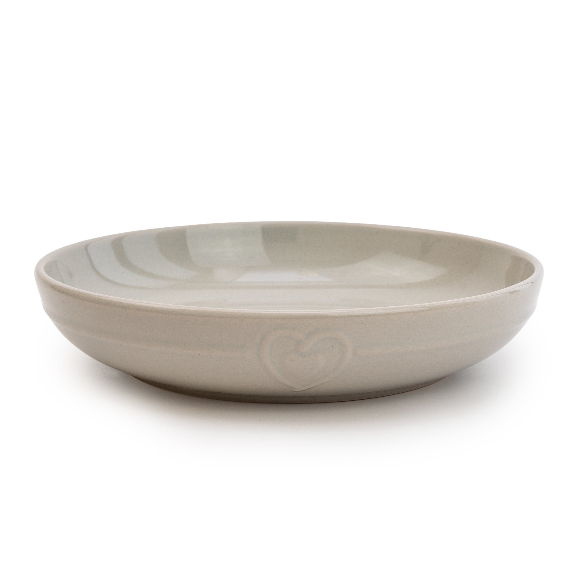 Hearts Grey Stoneware Pasta Bowl Grey Price Comparisons | Compare The Build