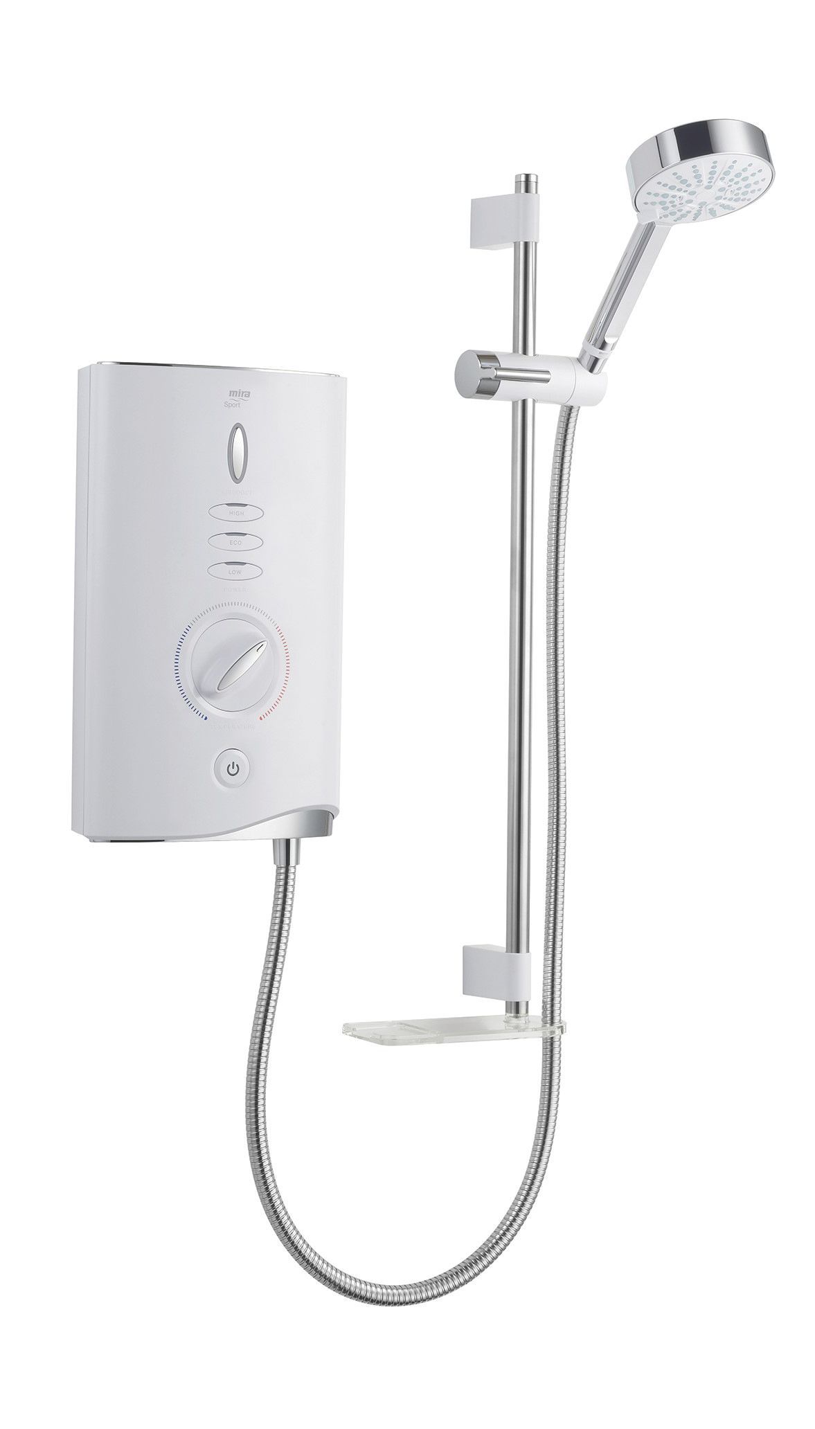 Mira Sport Max Airboost White Electric Shower, 9Kw Price Comparisons | Compare The Build