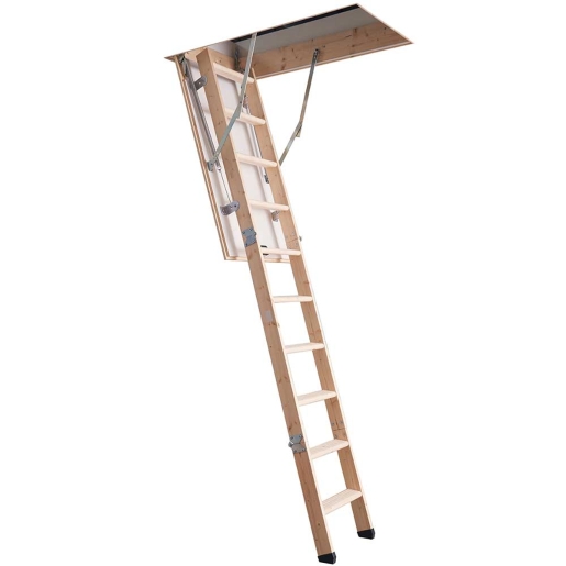 Werner 76103 Loft Ladder Timber Complete Kit Price Comparisons | Compare The Build