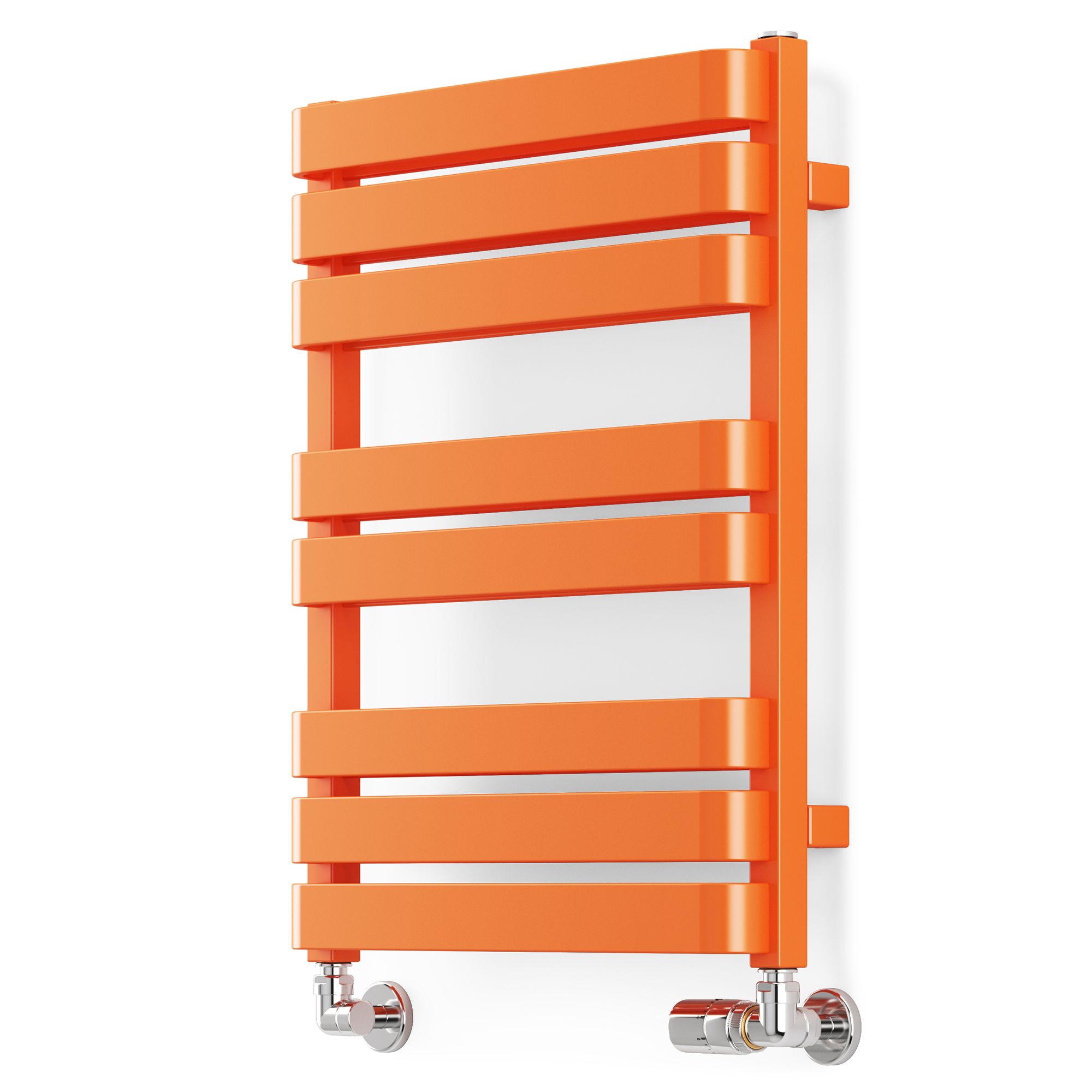 Terma Warp T Bold Orange Flat Towel Warmer (W)500mm X (H)655mm Price Comparisons | Compare The Build