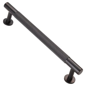 Carlisle Brass FTD700CMB Knurled Cabinet Pull Handle - 160mm - Matt Black | Compare The Build