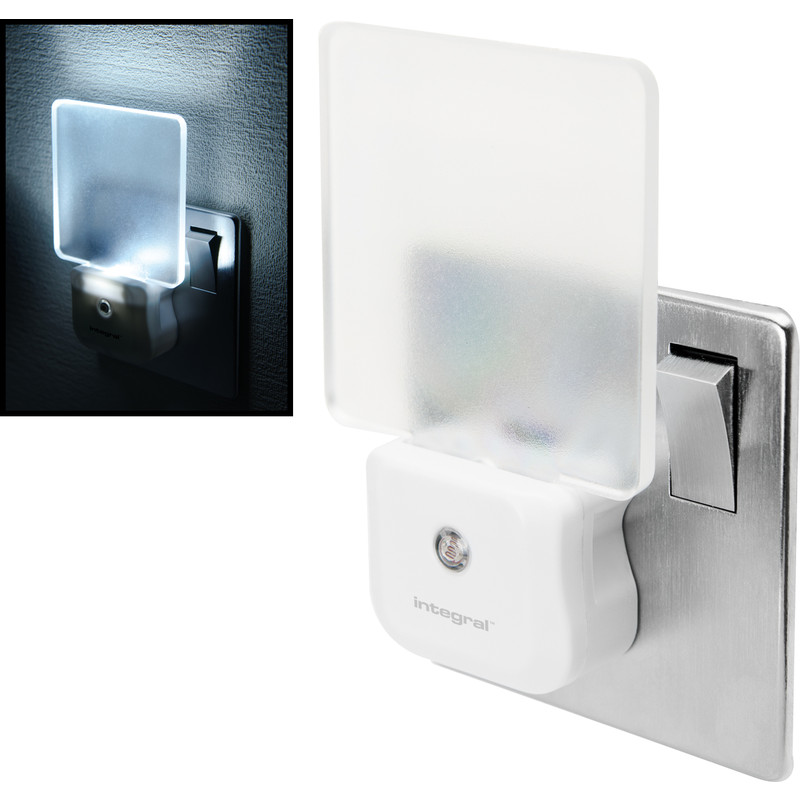 Integral LED Nightlight Plug In in White Price Comparisons | Compare The Build