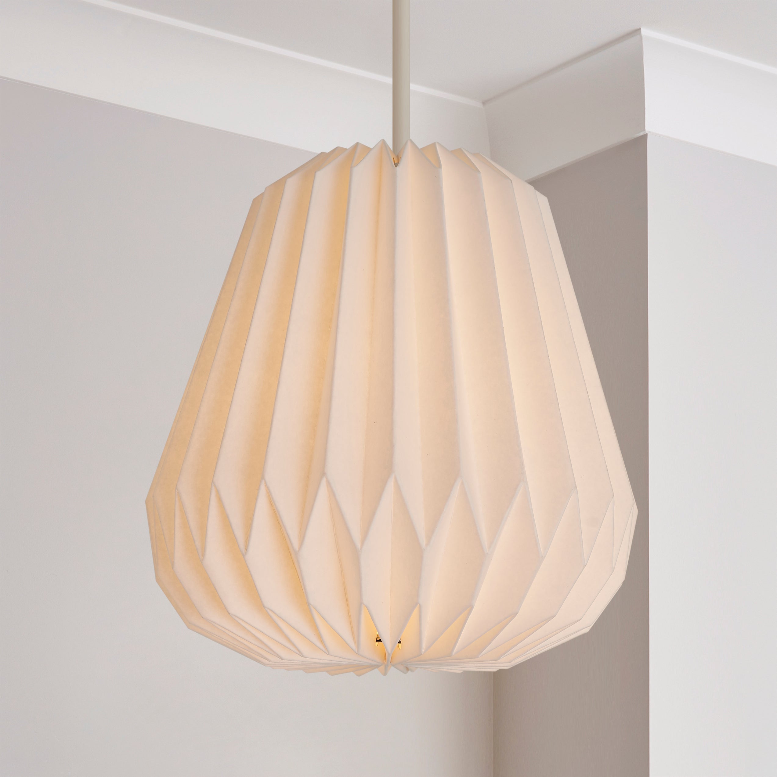 Origami Decagon Paper Pendant Small White Price Comparisons | Compare The Build