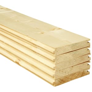 PTG Floorboards - 21mm x 137mm x 1.8m - Pack of 5 Price Comparisons | Compare The Build