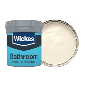 Wickes Bathroom Soft Sheen Emulsion Paint Tester Pot - Ivory No.400 - 50ml Price Comparisons | Compare The Build