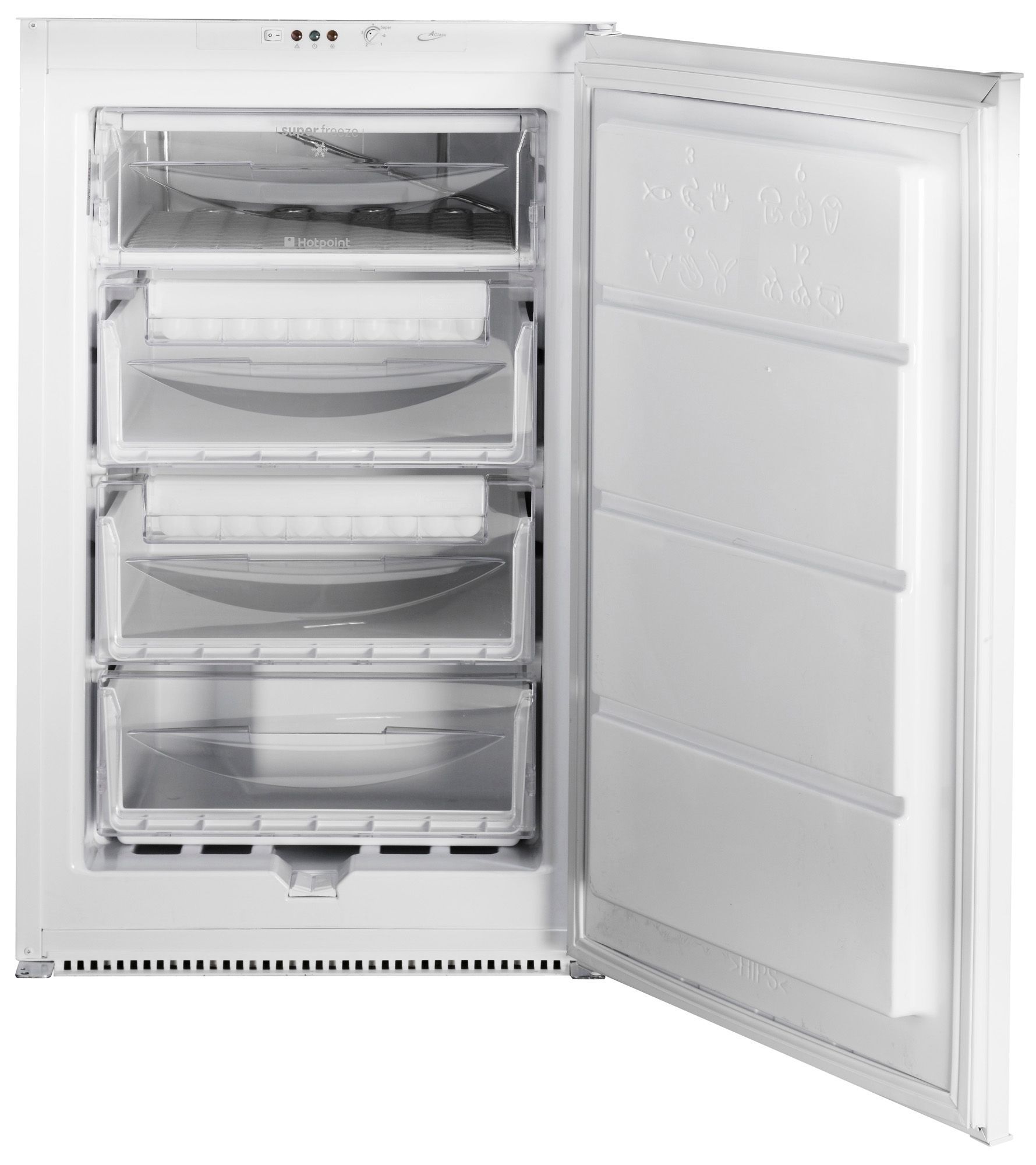 Hotpoint Hz1422.1 White Integrated Freezer Price Comparisons | Compare The Build