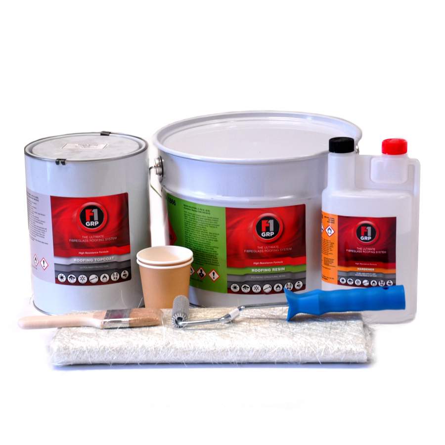 Roofing Superstore Fibreglass Roofing Kit With Tools - 1m2 K9917023 Price Comparisons | Compare The Build
