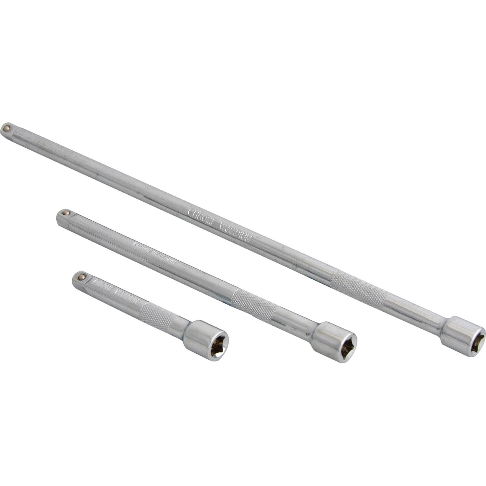 BlueSpot 3 Piece 1/4" Drive Socket Extension Bar Set 1/4" Price Comparisons | Compare The Build