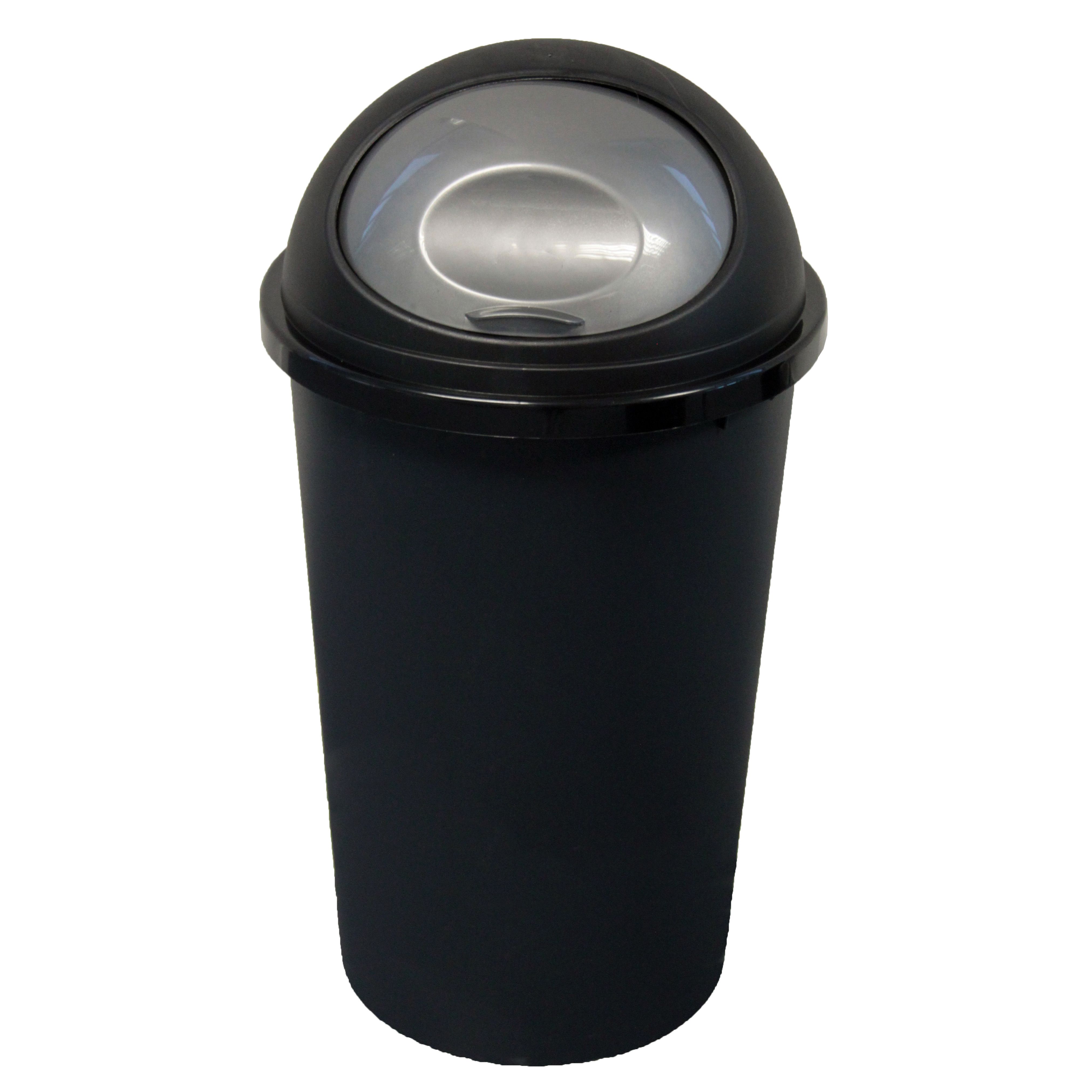 Tontarelli Roll Top Lid Black Polypropylene Kitchen Bin Price Comparisons | Compare The Build