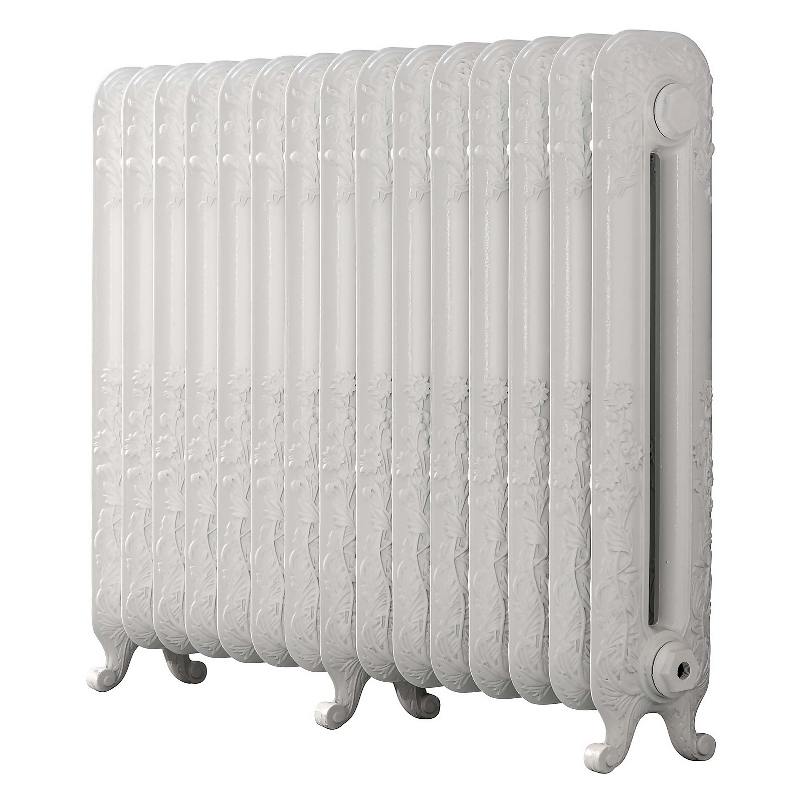 Arroll Cast Iron Radiator 1009 X 795 - White Price Comparisons | Compare The Build