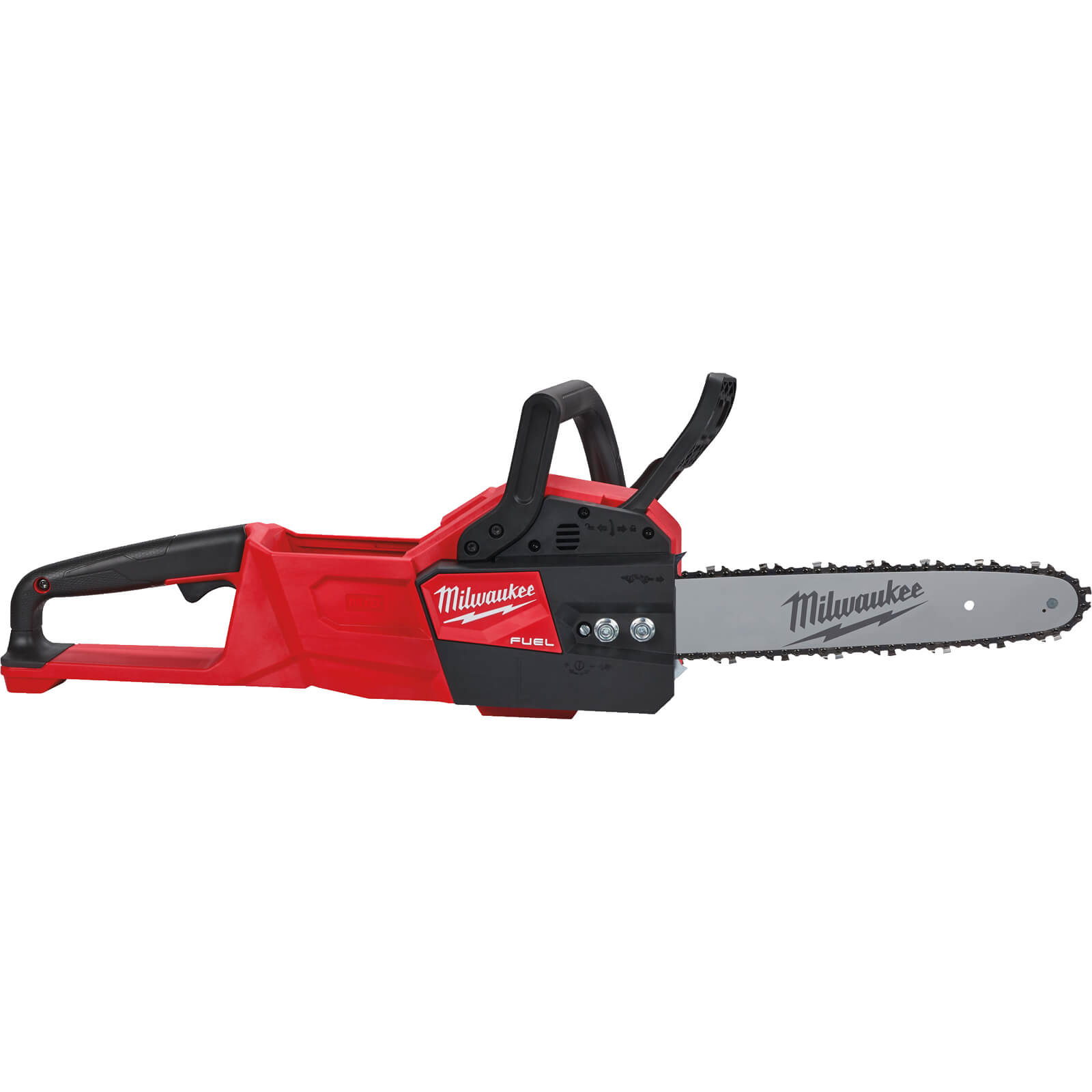 Milwaukee M18 FCHSC Fuel 18v Cordless Brushless Chainsaw 300mm No Batteries No Charger | Compare The Build