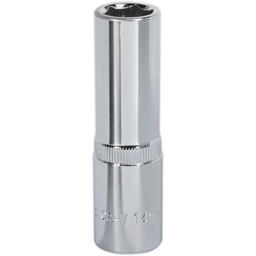 Sealey 1/2" Drive Deep Hexagon WallDrive Socket Metric 1/2" 14mm Price Comparisons | Compare The Build