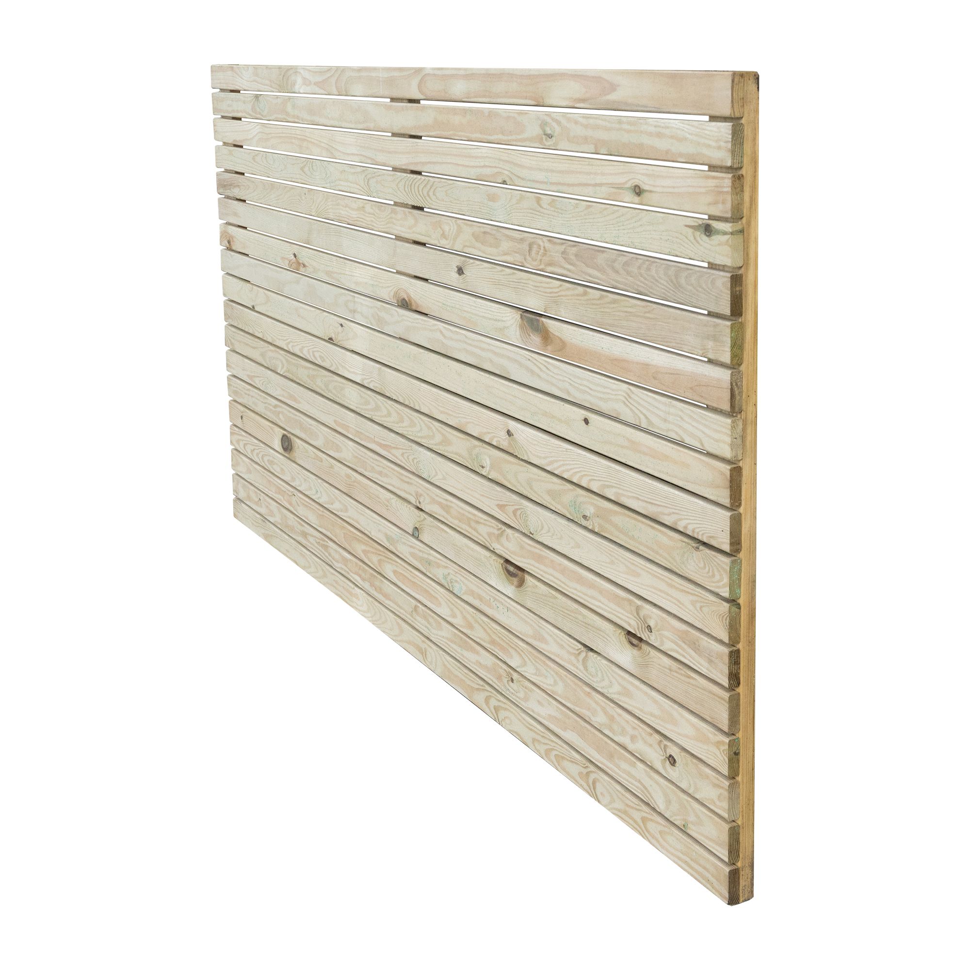 GoodHome Venetian Contemporary Pressure Treated Fence Panel (W)1.8M (H)0.9M Price Comparisons | Compare The Build