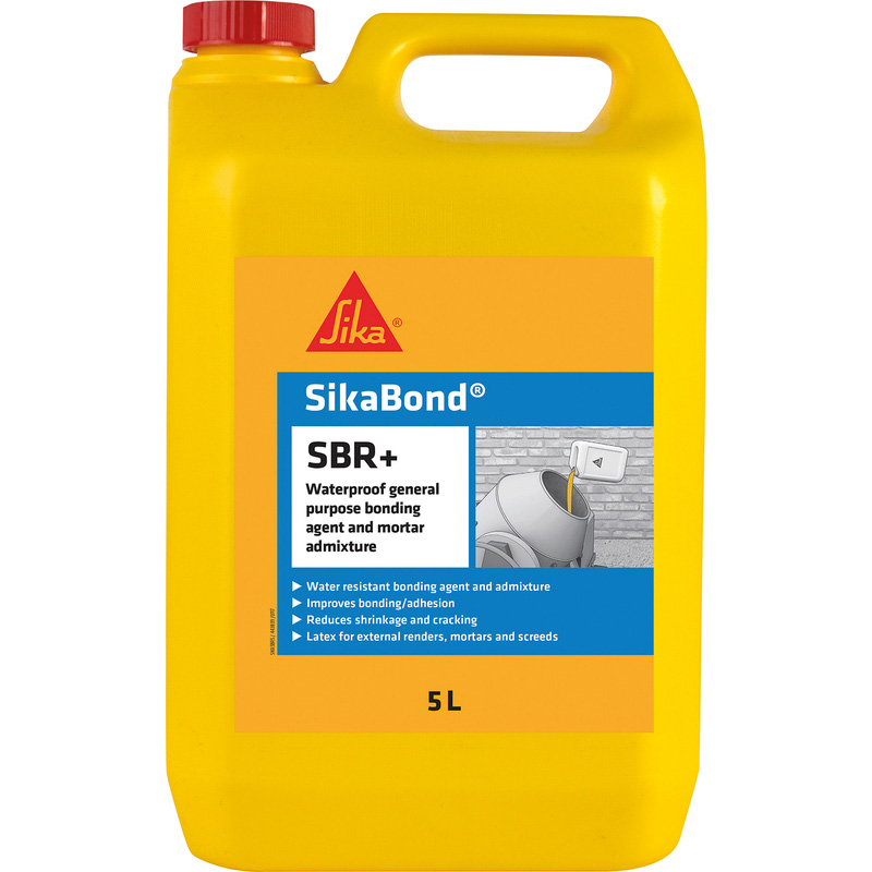 Sika Bond SBR+ Waterproof Bonding Agent 5L Latex Price Comparisons | Compare The Build