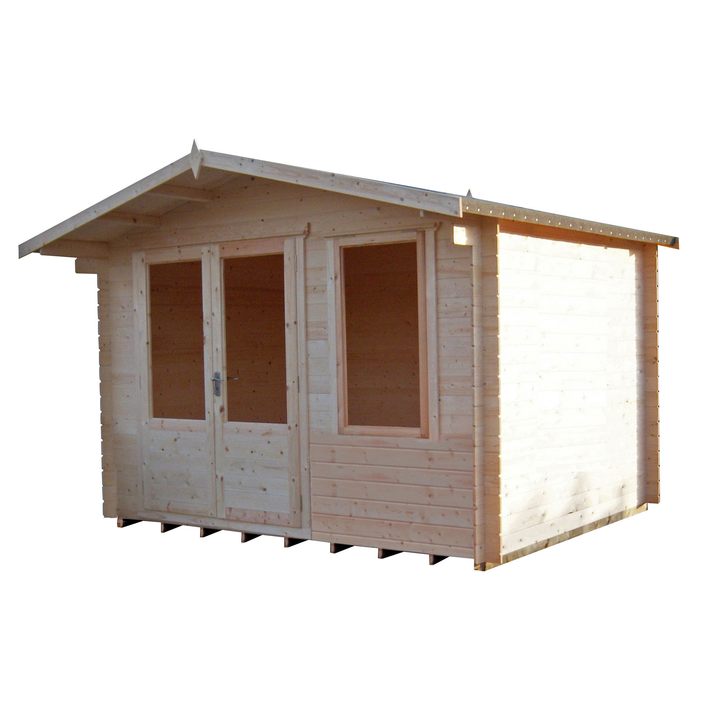 Shire Berryfield 11X8 Apex Tongue & Groove Wooden Cabin - Assembly Service Included Price Comparisons | Compare The Build