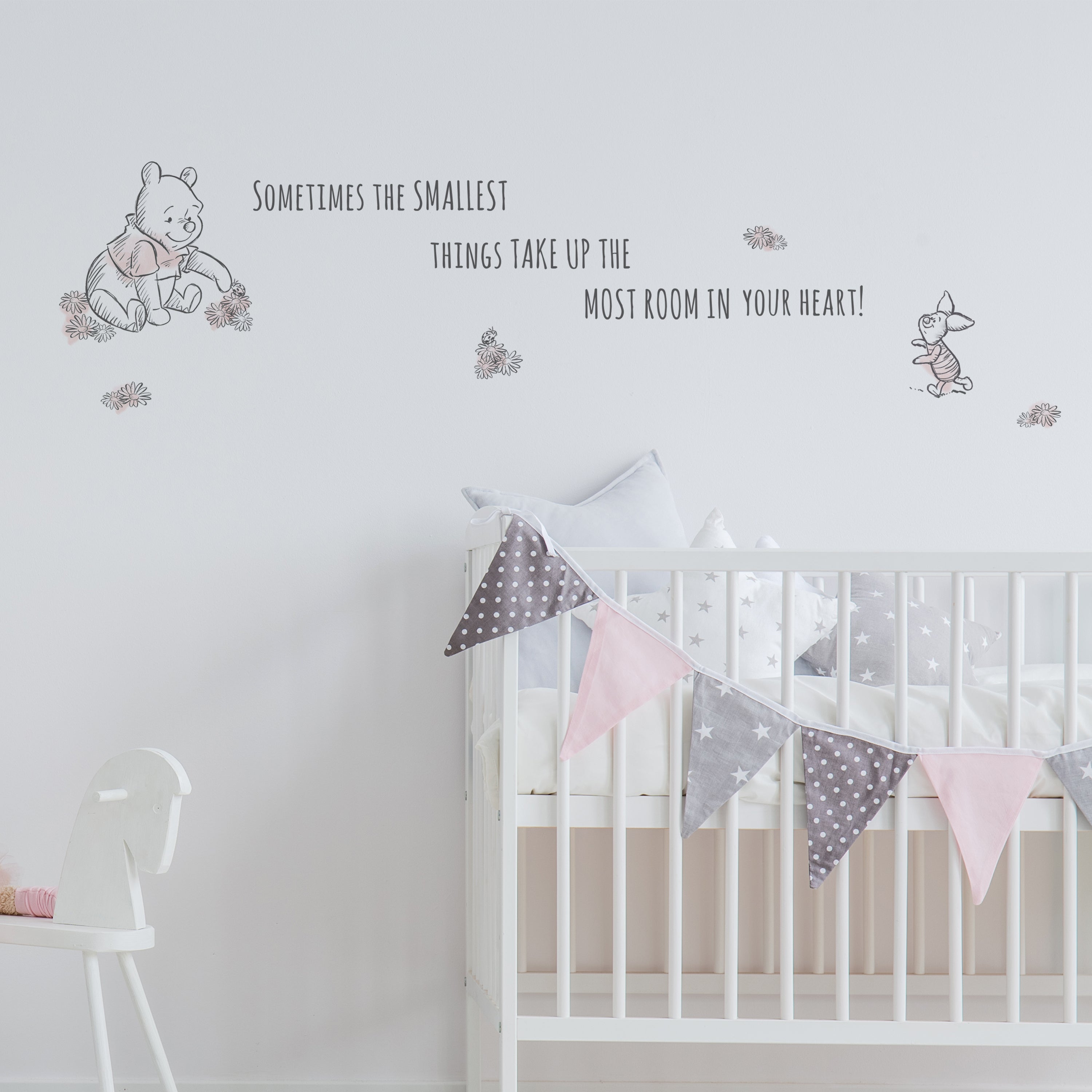 Disney Winnie Mndful Pooh Small Wall Sticker Natural Price Comparisons | Compare The Build