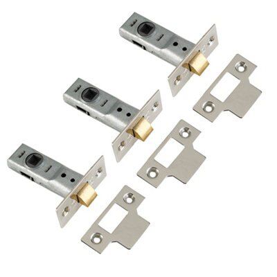 Yale Polished Chrome Effect Metal Tubular Mortice Latch (L)64mm, Pack Of 3 Price Comparisons | Compare The Build