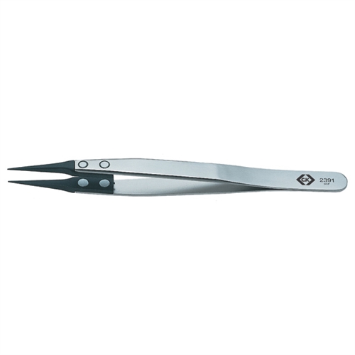 C.K CarbofibESD Tweezer 2391 - 130mm Price Comparisons | Compare The Build