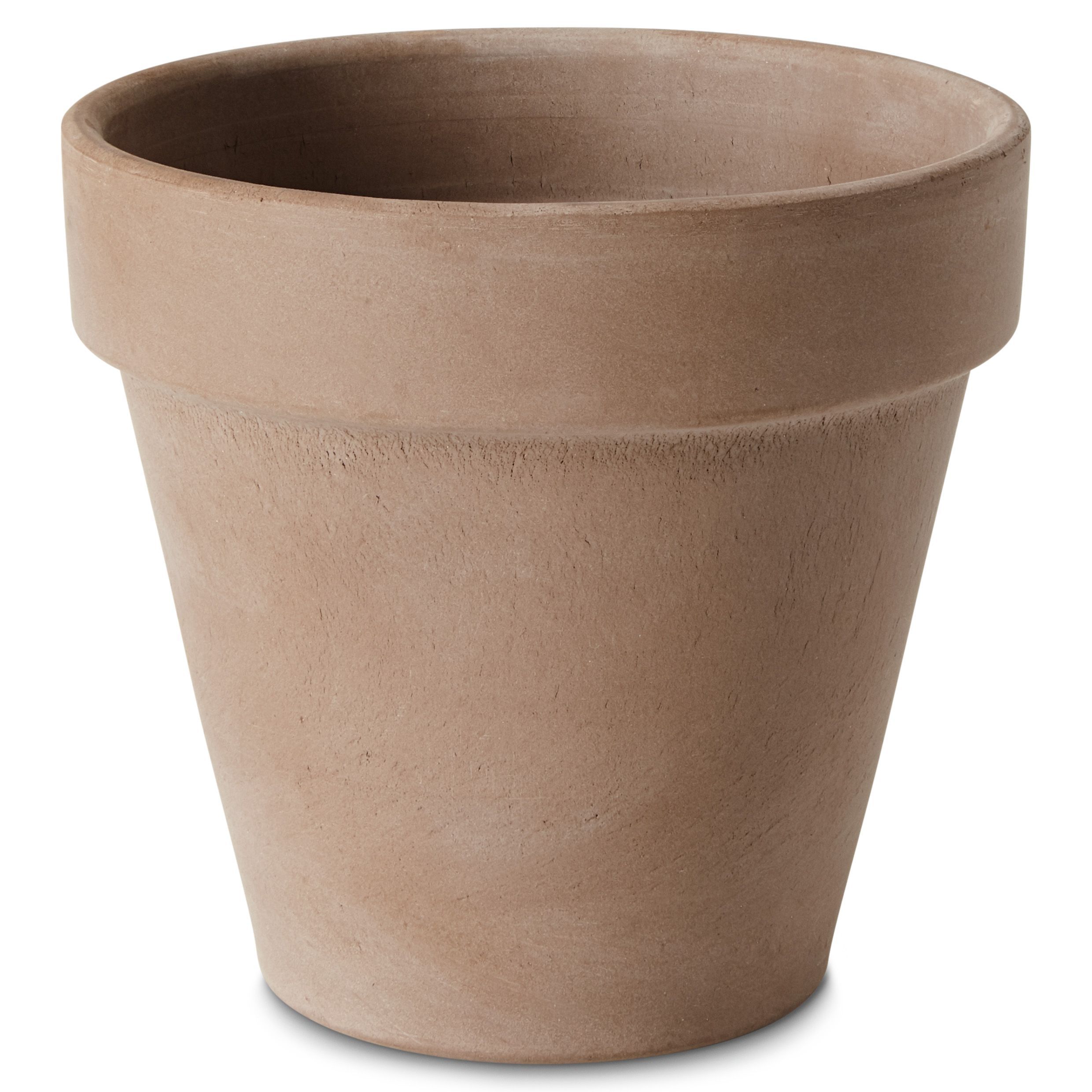 Verve Laleh Brown Terracotta Round Plant Pot (Dia)13.1Cm | Compare The Build