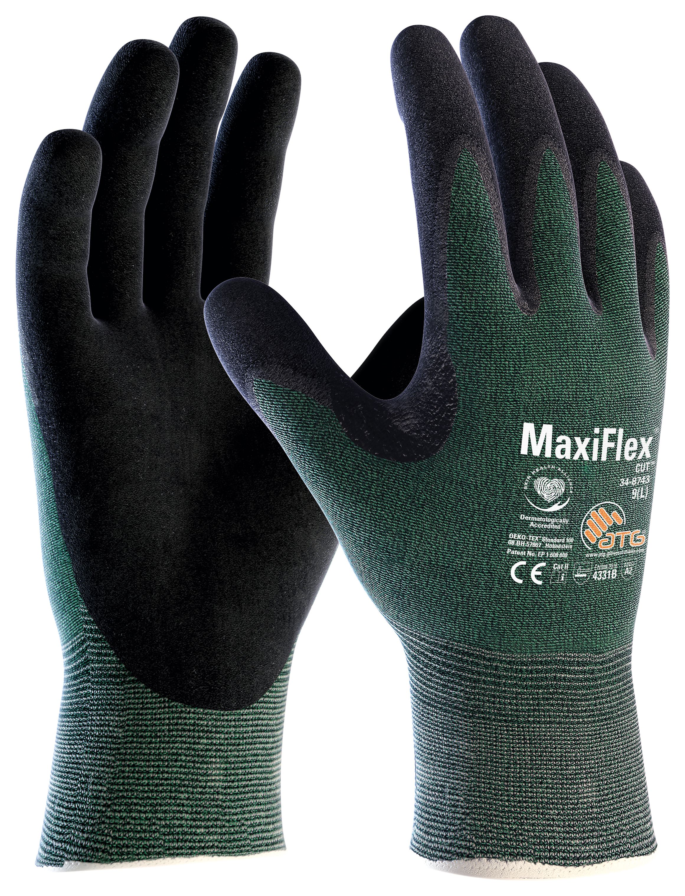 ATG 34-8743 MaxiCut Level Three Work Gloves - Large Size 9 Price Comparisons | Compare The Build