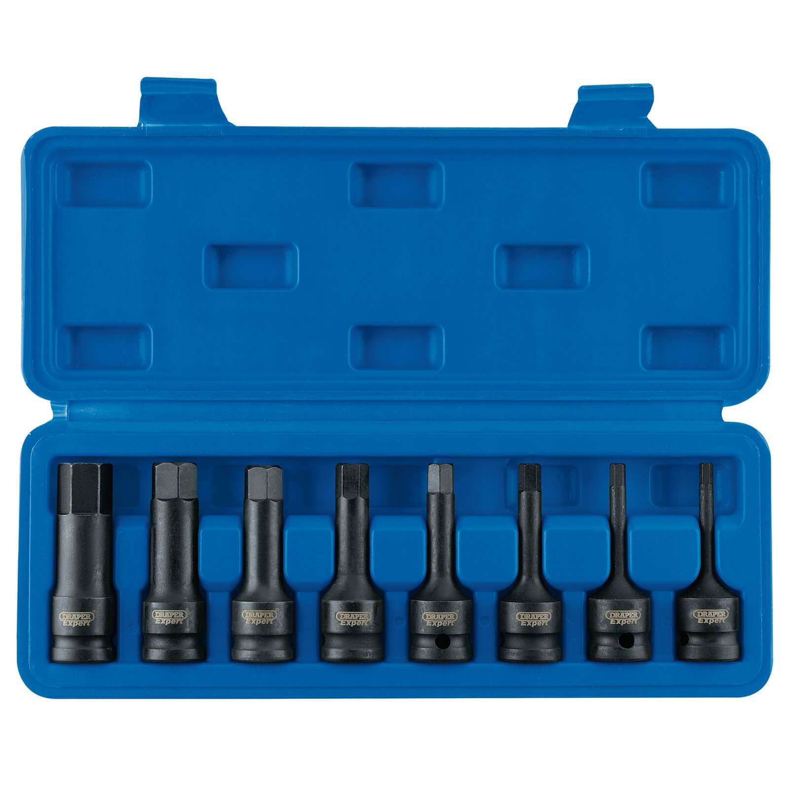 Draper Expert 8 Piece 1/2" Drive Hexagon Impact Socket Bit Set Metric 1/2" Price Comparisons | Compare The Build