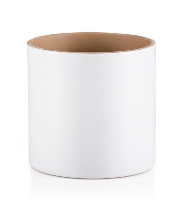 Terrastyle Glazed White Terracotta Plant Pot (Dia)12.5Cm Price Comparisons | Compare The Build