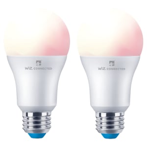 4lite WiZ Connected LED SMART E27 Light Bulbs - White & Colour - Pack of 2 Price Comparisons | Compare The Build