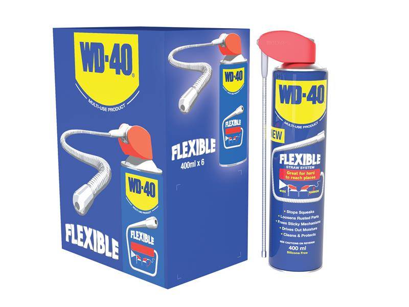 WD-40® W/D44692 WD‑40® Multi-Use Flexible Straw 400ml (Case of 6) | Compare The Build