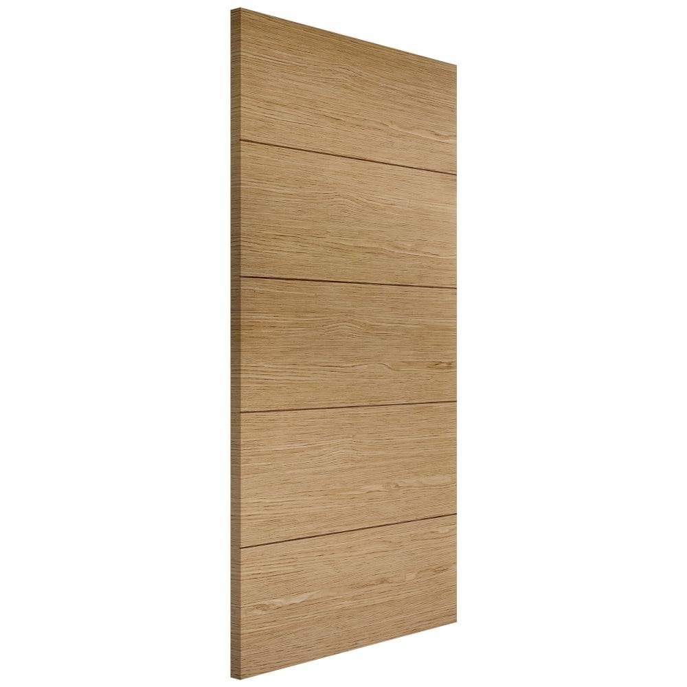 LPD Internal Oak Lille Fully Finished Door 1981mm x 610mm x 35mm (78" x 24") Price Comparisons | Compare The Build