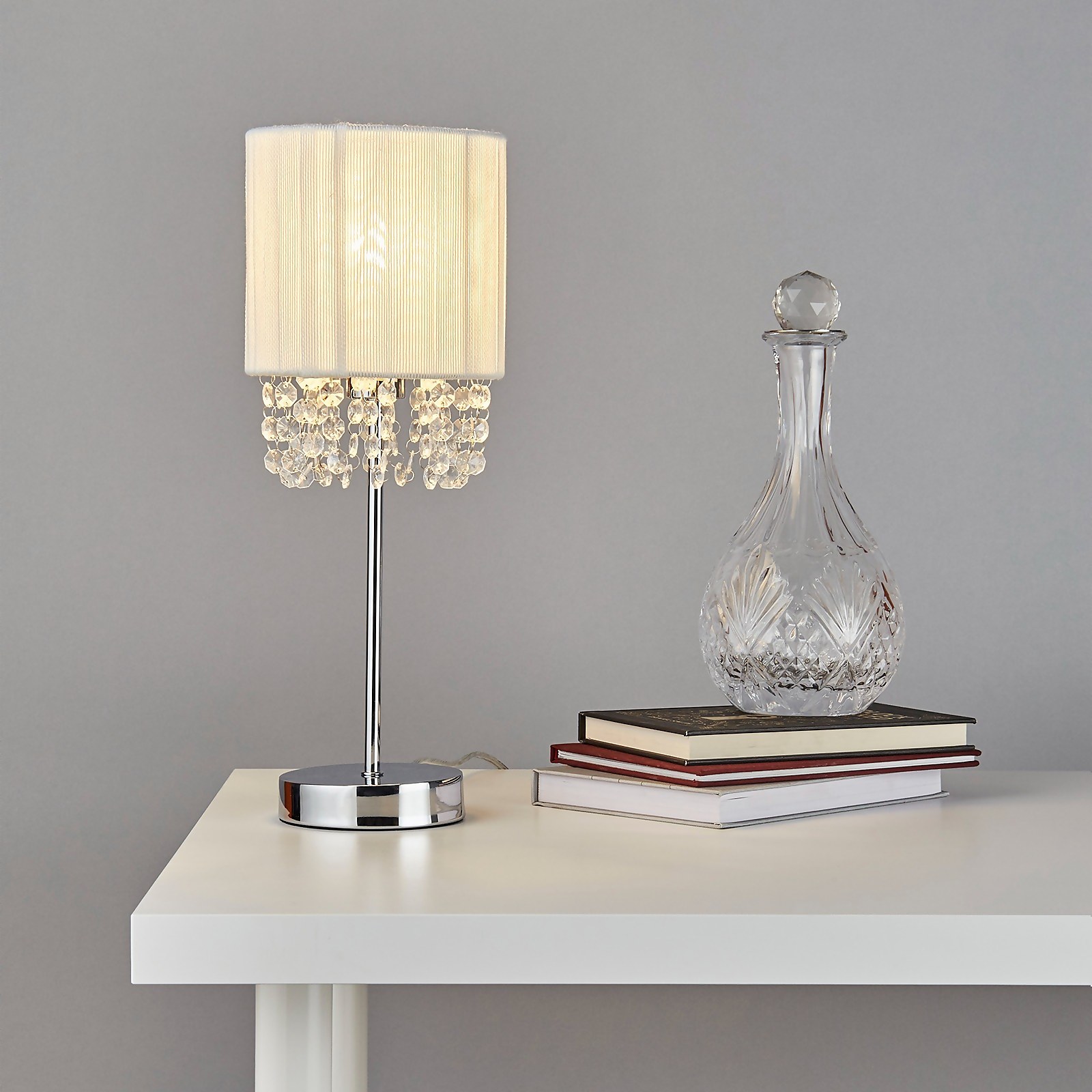 Bellano Table Lamp - White Price Comparisons | Compare The Build