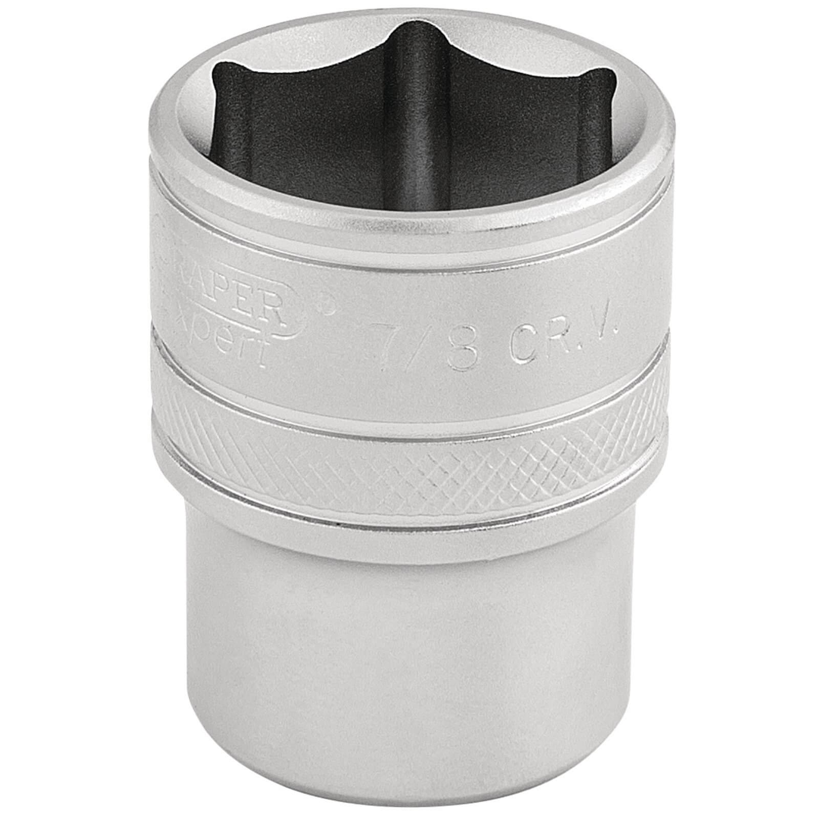 Draper 1/2" Drive Satin Finish Hexagon Socket Imperial 1/2" 7/8" Price Comparisons | Compare The Build