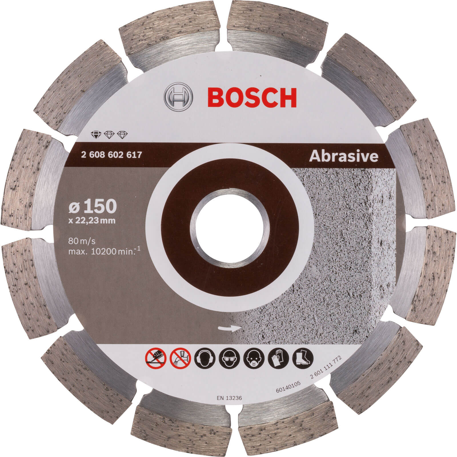 Bosch Diamond Disc Standard for Abrasive Materials 150mm Price Comparisons | Compare The Build