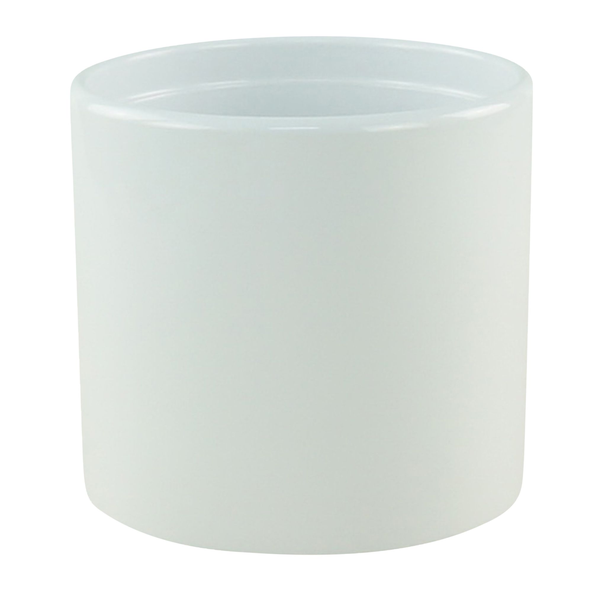 GoodHome Inaja White Ceramic Round Plant Pot (Dia)8Cm Price Comparisons | Compare The Build