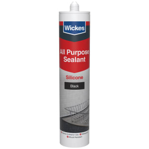 Wickes Black All Purpose Silicone Sealant - 300ml Price Comparisons | Compare The Build