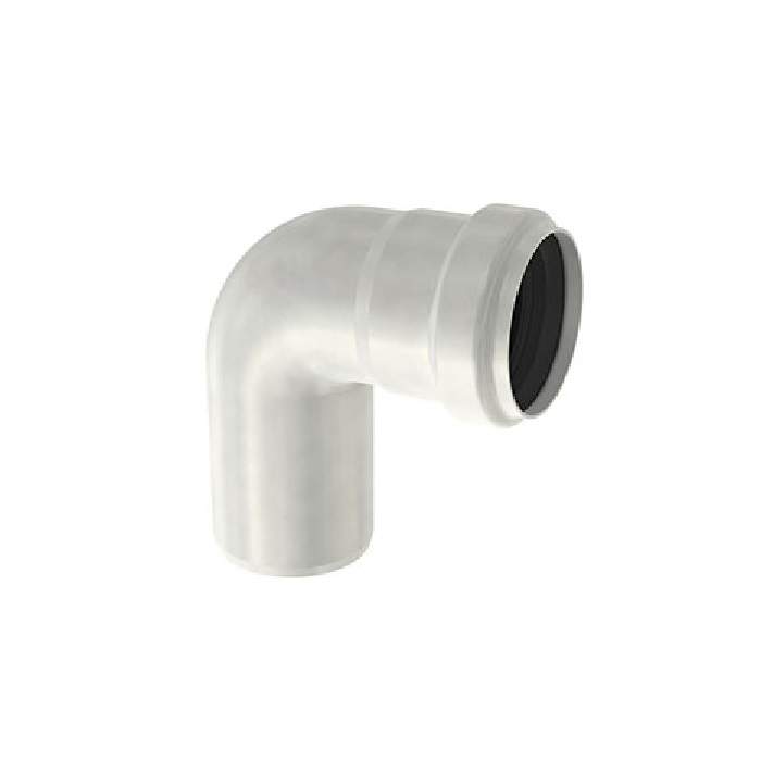 ACO 304 Stainless Steel Single Socketed Pipe 87.5dg Bend - 160mm 98706 Price Comparisons | Compare The Build