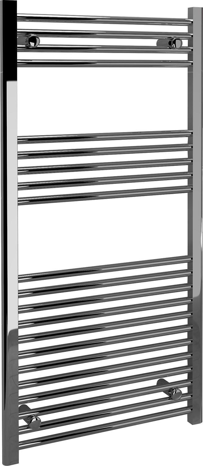 Kudox Straight Towel Radiator - Chrome 600 x 1200 mm Price Comparisons | Compare The Build