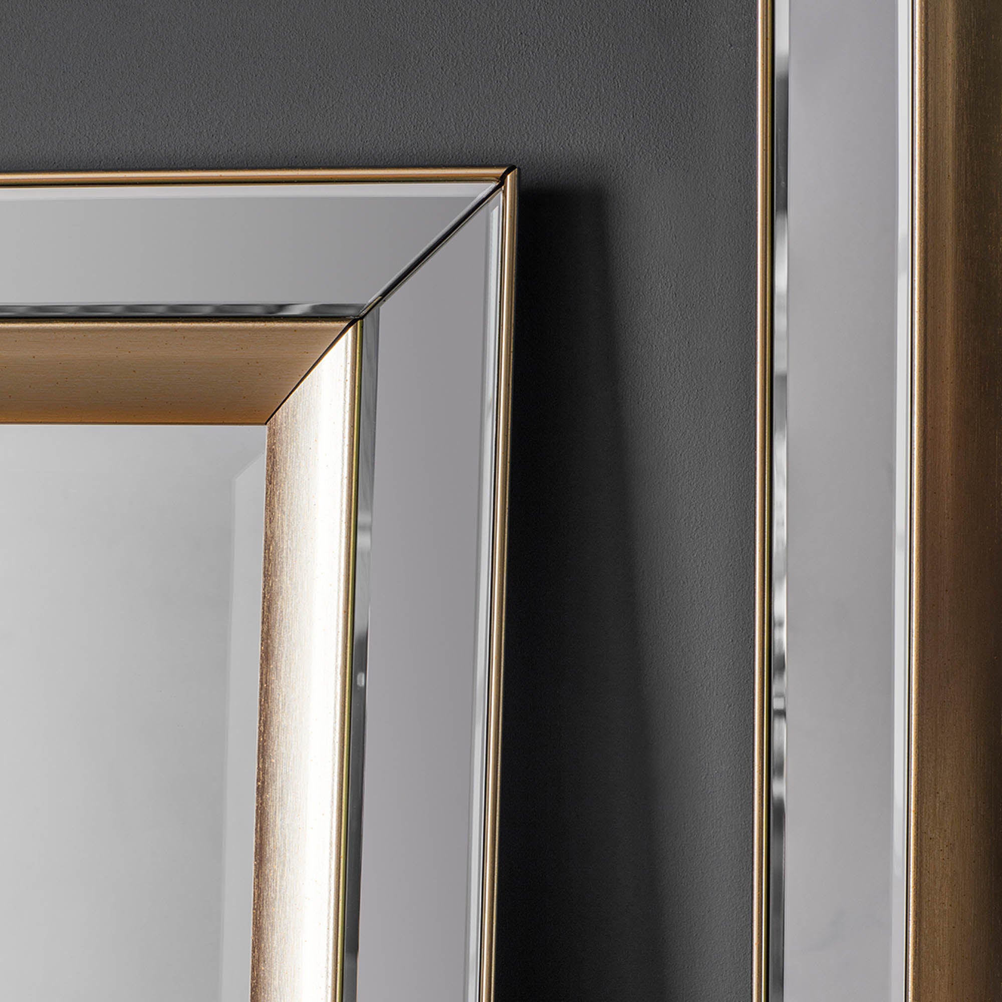 Hesston Leaner Mirror, 69x158cm Gold Effect Price Comparisons | Compare The Build