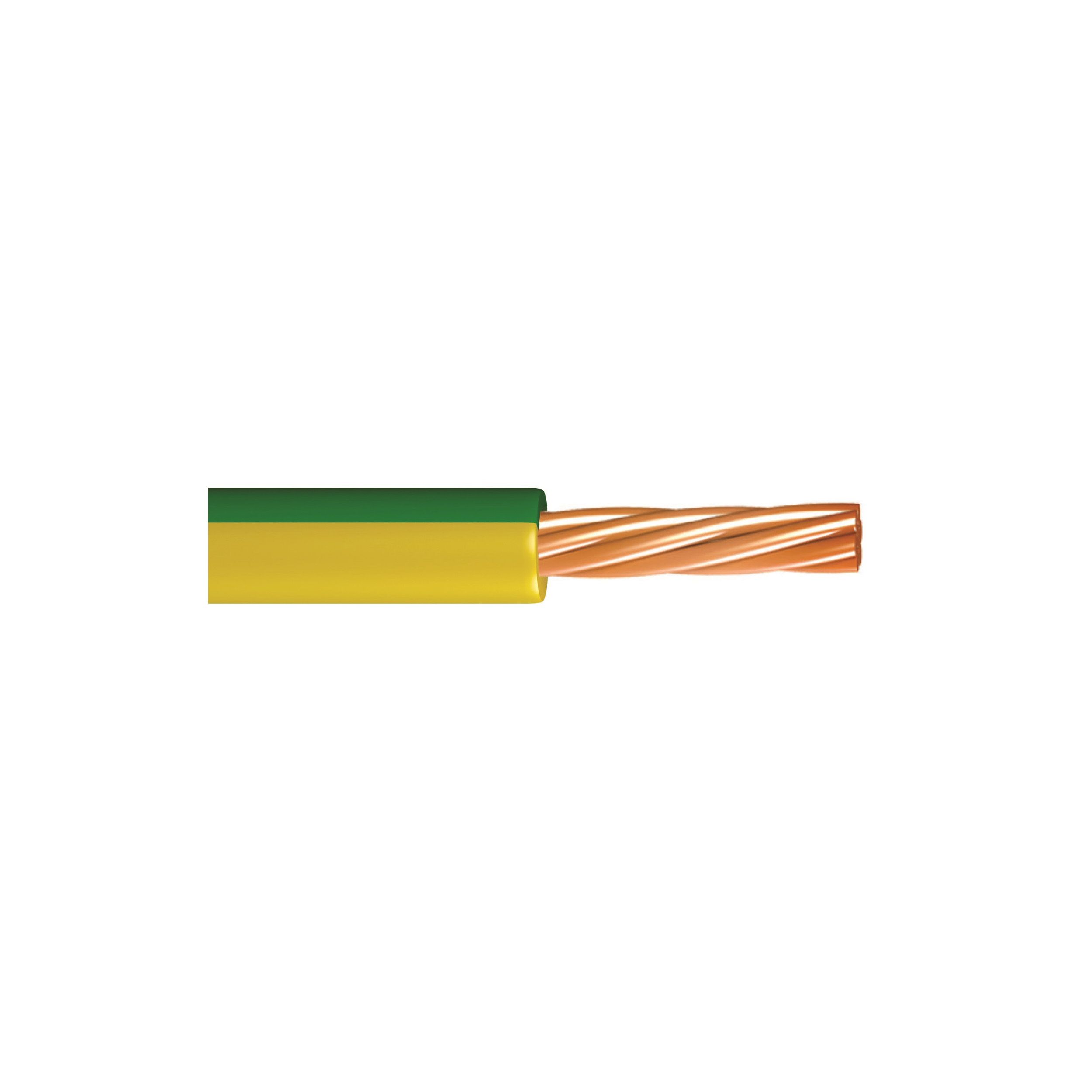 Time 6491B 4mm² Green & Yellow Single Core Conduit Cable, 100M Price Comparisons | Compare The Build