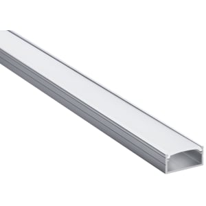 Sensio Tamworth Aluminium Surface Mounted Profile for Flexible Strip Lighting - 2000mm | Compare The Build