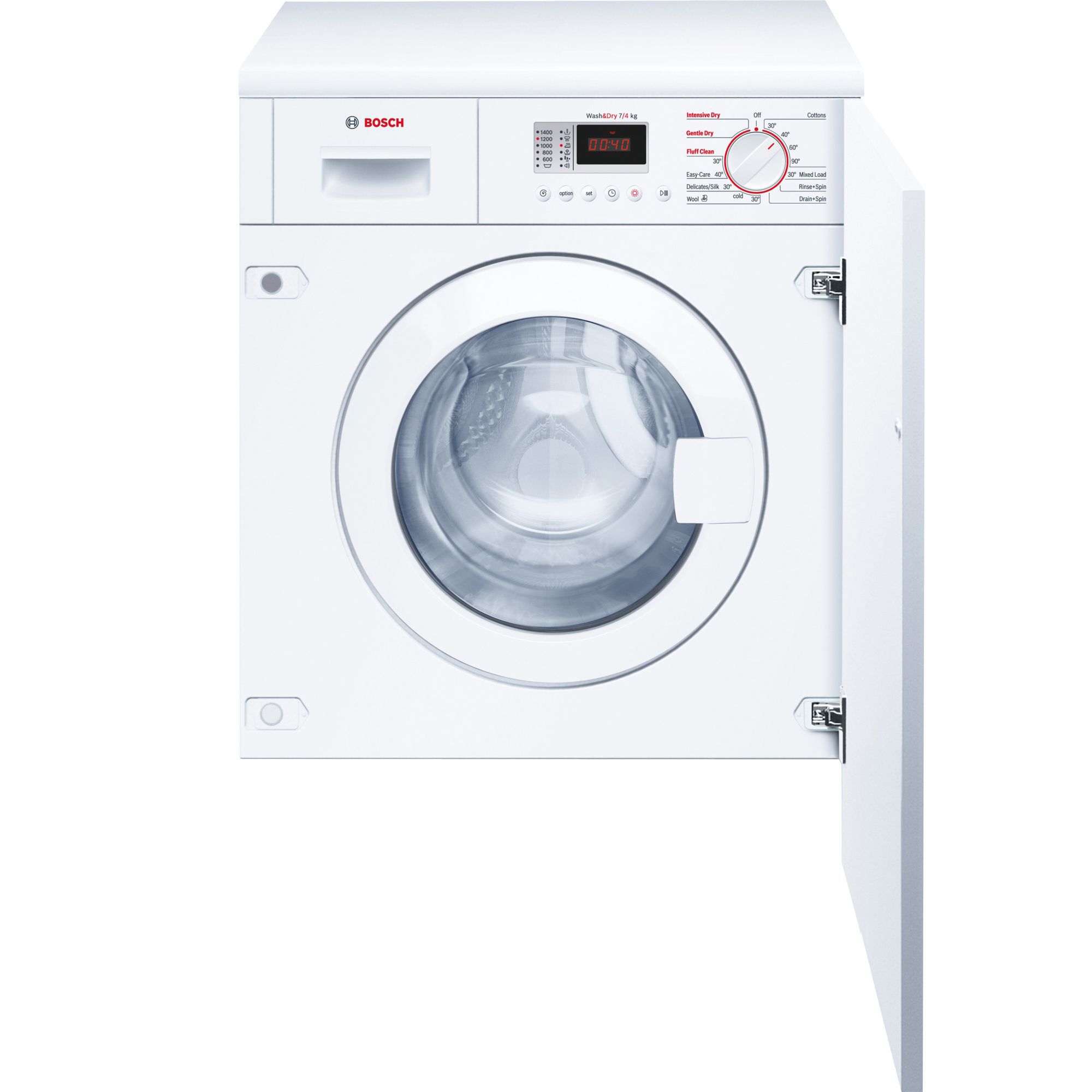 Bosch Wkd28351Gb White Built-In Condenser Washer Dryer, 7Kg/4Kg Price Comparisons | Compare The Build