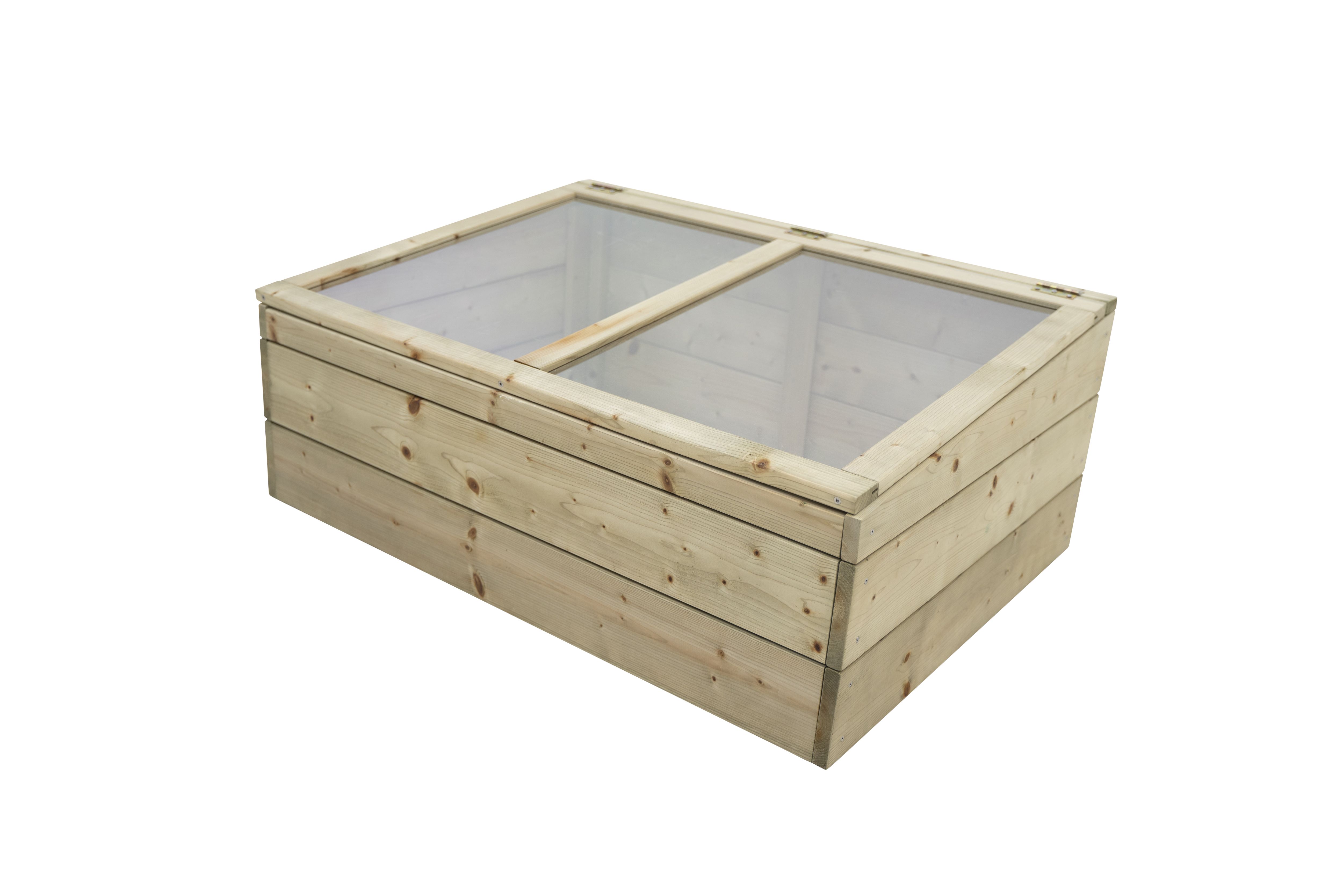 Verve Softwood Coldframe 37Cm(H) 93Cm(W) Price Comparisons | Compare The Build