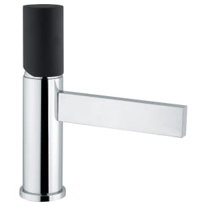 Abode Cyclo Monobloc Basin Mixer Tap - Black & Chrome Price Comparisons | Compare The Build