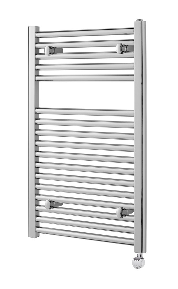 Towelrads Ladder Rail, Chrome Curved, 600mm x 400mm (Electric) - Thermostatic Price Comparisons | Compare The Build