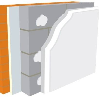 Warmline EPS Insulated Plasterboard 2400mm x 1200mm x 22mm (8' x 4') SE - Pallet of 40 (115.2m2) | Compare The Build