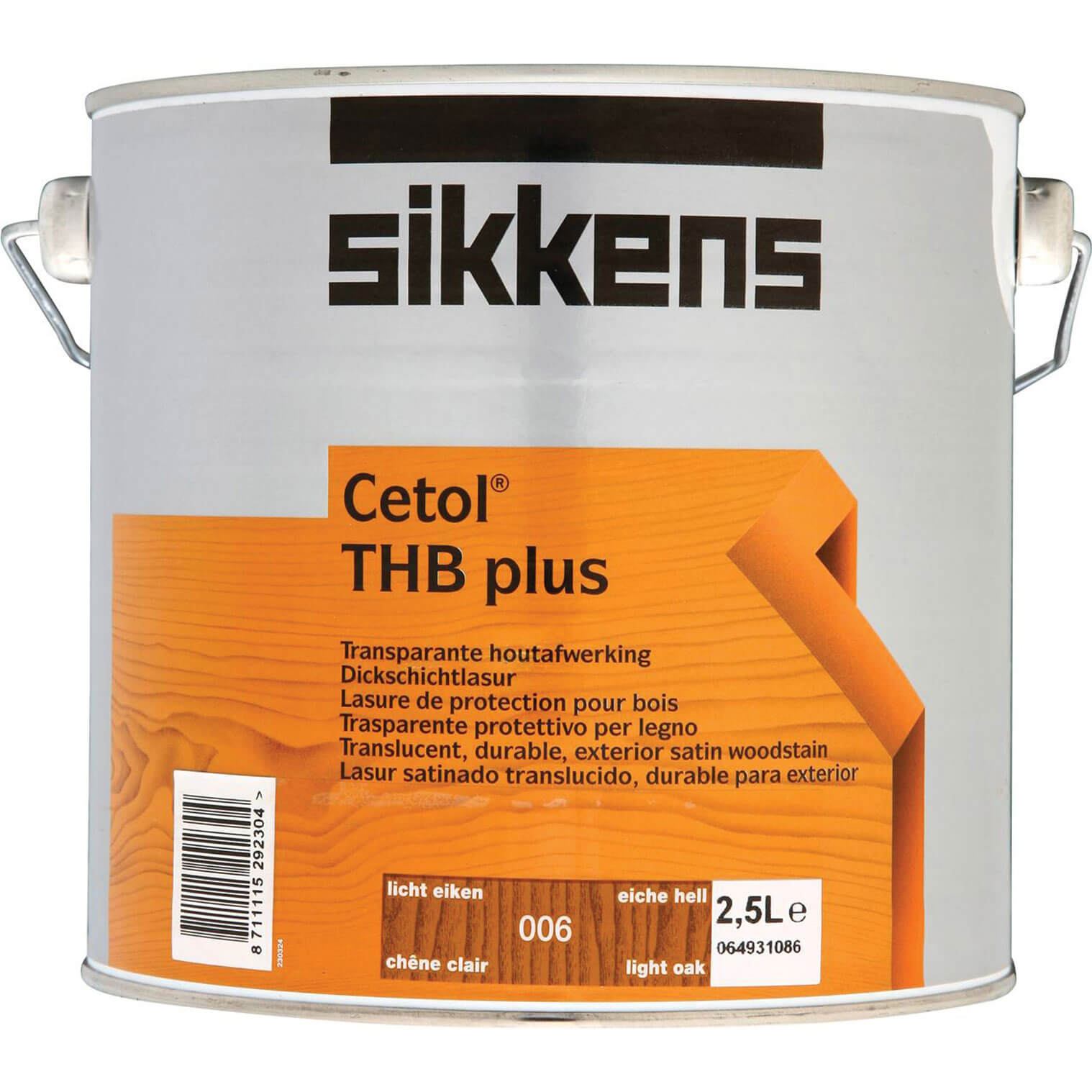 Sikkens Cetol THB Plus Translucent Woodstain Light Oak 2.5l Price Comparisons | Compare The Build