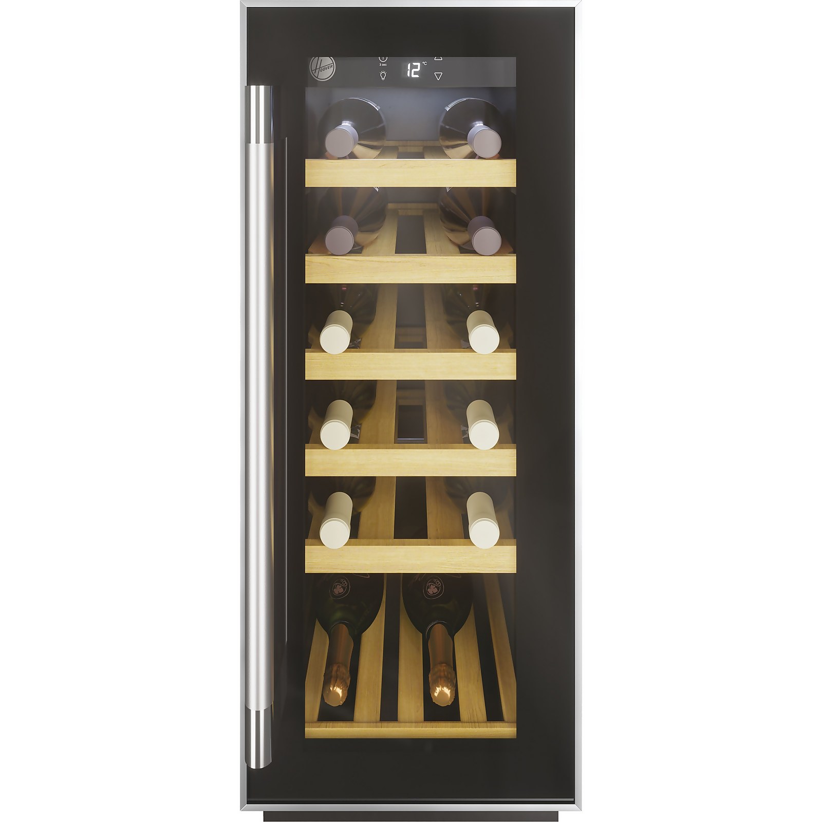 Hoover HWCB30UK/N Built In Wine Cooler - Black Price Comparisons | Compare The Build