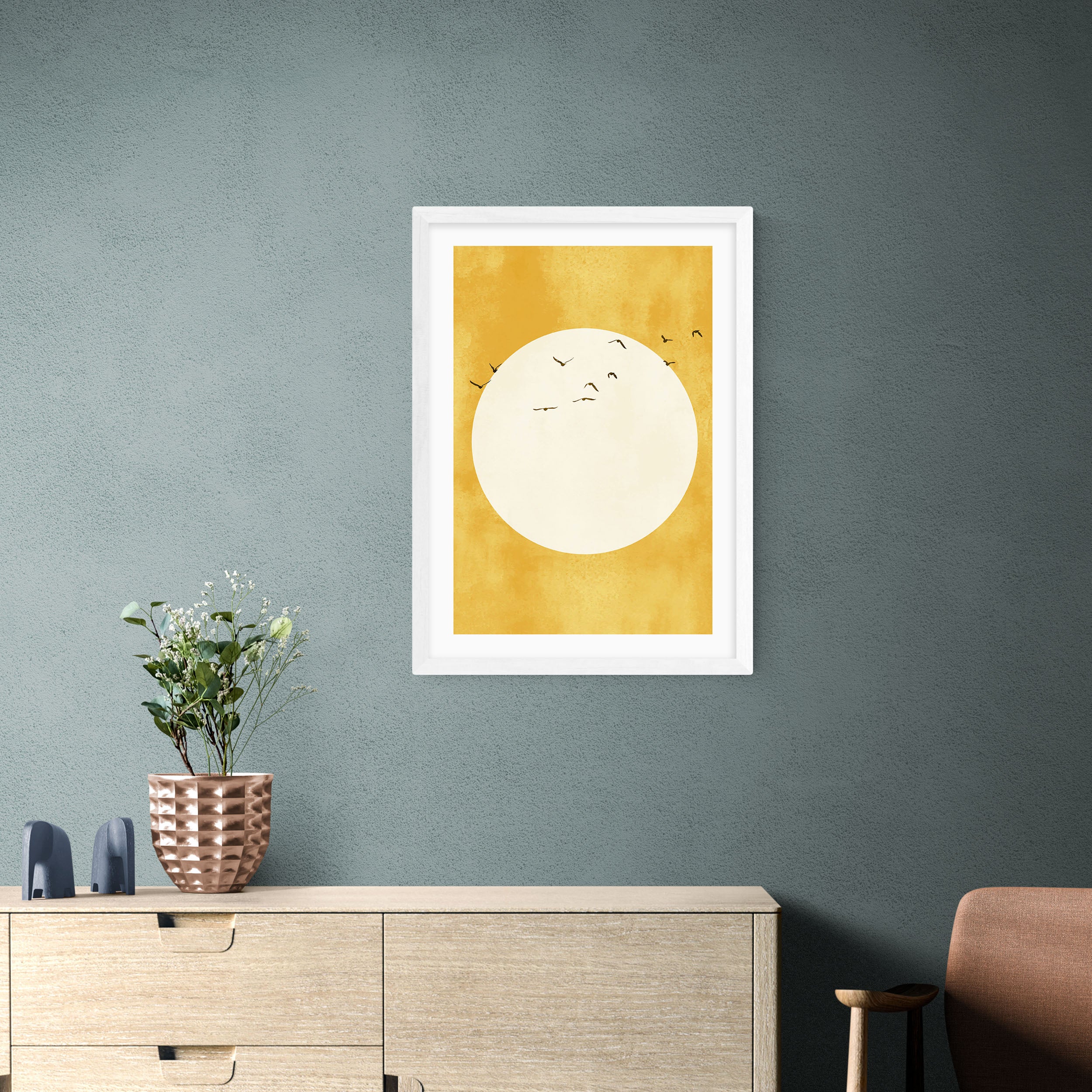 East End Prints Eternal Sunshine Print Yellow | Compare The Build