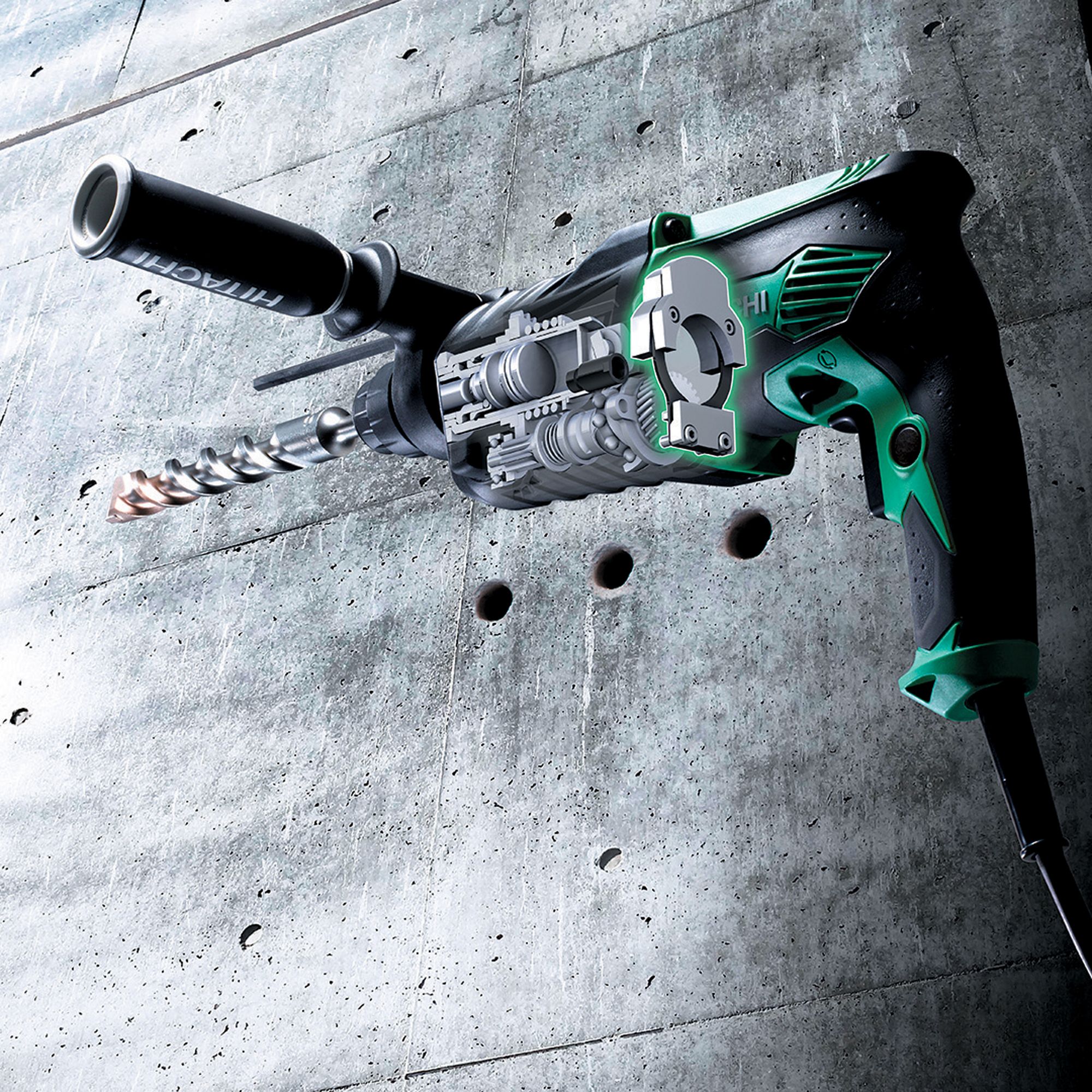 Hitachi 850W 110V Corded Sds+ Drill Dh28Px/j2 Price Comparisons | Compare The Build