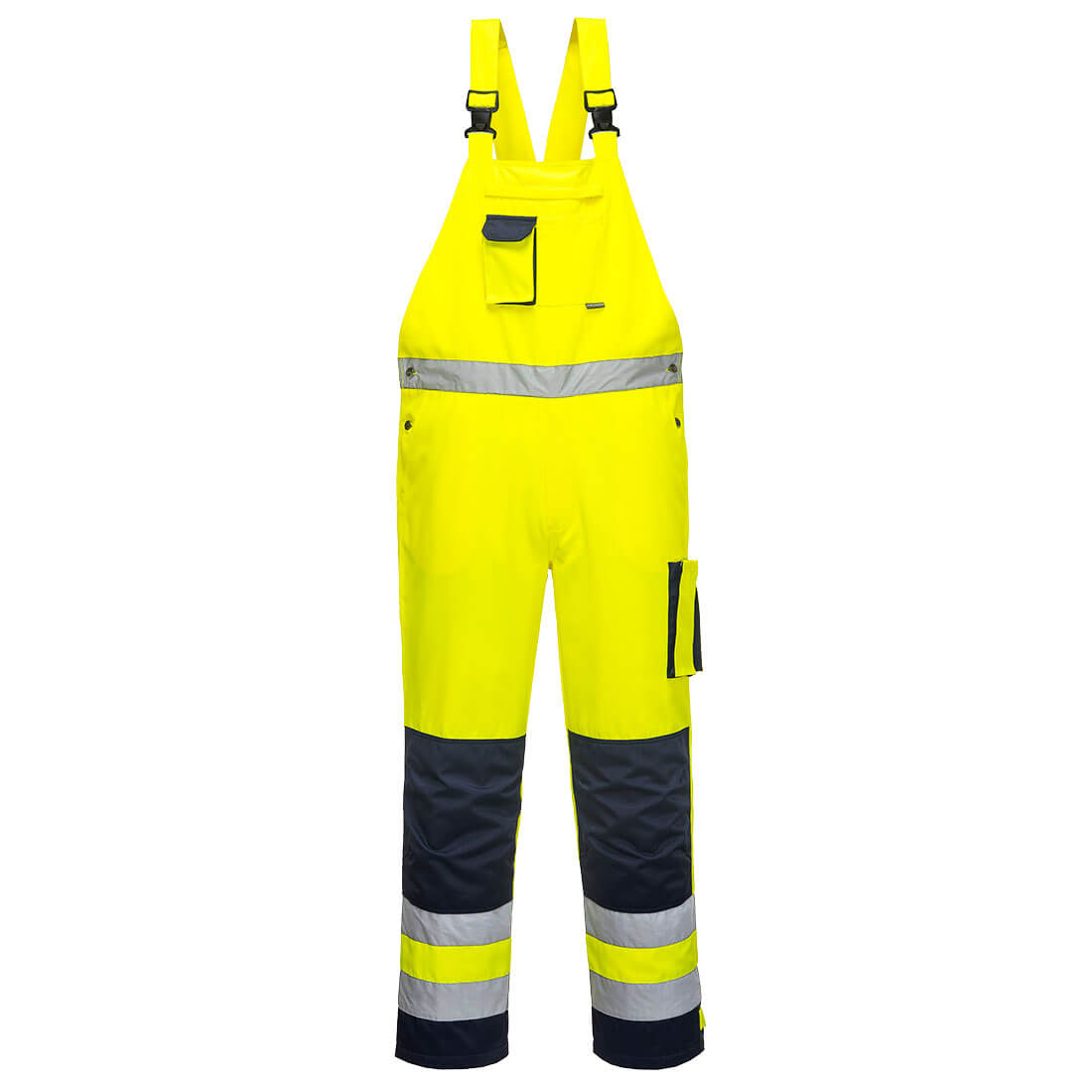 Portwest Dijon Hi Vis Bib and Brace Yellow / Navy S Price Comparisons | Compare The Build