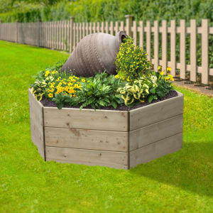 Greena Hexagonal Raised Bed - 450 x 1200 x 1200mm Price Comparisons | Compare The Build